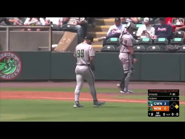 'Video thumbnail for Spencer Strider Strikes Out 13 in Rehab Start! | Atlanta Braves MiLB | 04/10/2025'