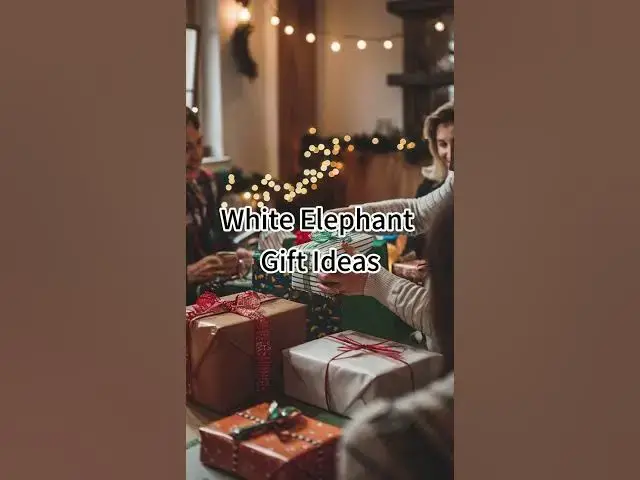 'Video thumbnail for White Elephant Gift Ideas'
