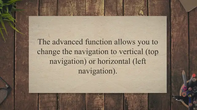 'Video thumbnail for Switch Navigation Horizontal or Vertical'