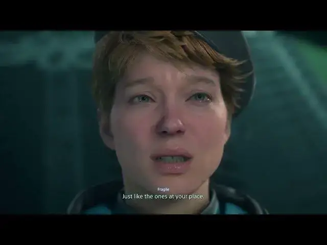 'Video thumbnail for Death Stranding 2 - Order 13: Talk with Fragile About Seeing Higgs "Finished Him Off" Beach Cutscene'