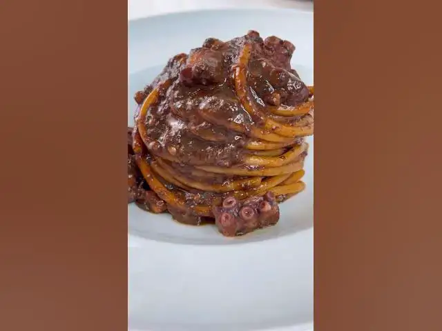 'Video thumbnail for PASTA AL RAGÙ DI POLPO 🐙 #recetteitalienne #polpo #poulpe #cuisineitalienne'