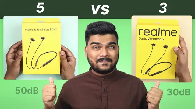 'Video thumbnail for realme Buds Wireless 5 vs 3: Which Neckband is Better to Buy?'