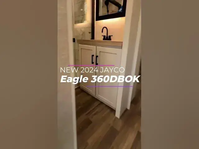 'Video thumbnail for Unbelievable 2024 Jayco Eagle 360DBOK Fifth Wheel #jayco #camper #newrvs #fifthwheel'