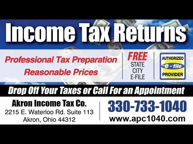 'Video thumbnail for Akron Income Tax Co - Best Income Tax Preparation Services Akron'