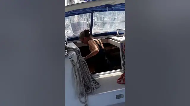 'Video thumbnail for Looking at another sailboat! #sailing #nomad #offgrid'