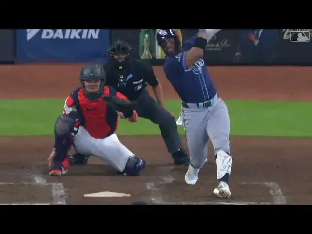 'Video thumbnail for Yandy Diaz HAMMERS a Two-Run Home Run! | 8th HR of 2025 | Tampa Bay Rays | 05/31/2025'