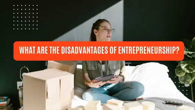 'Video thumbnail for What are the disadvantages of entrepreneurship?'