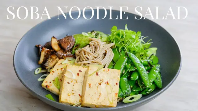 'Video thumbnail for Unveiling the Soba Noodle Salad Recipe Secret'