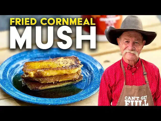 'Video thumbnail for The Breakfast that Got Us Through the Great Depression | Fried Cornmeal Mush'