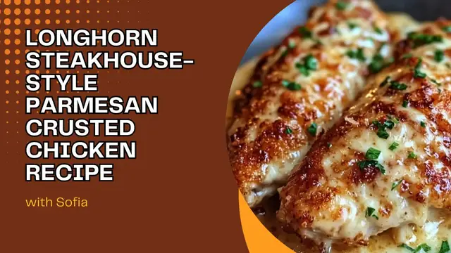 'Video thumbnail for Longhorn Steakhouse-Style Parmesan Crusted Chicken Recipe'