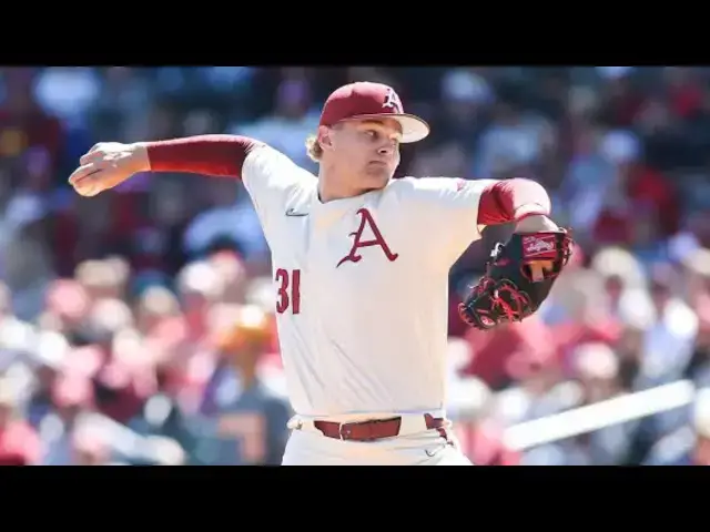 'Video thumbnail for Dylan Carter 2025 College Baseball Highlights! | Arkansas Razorbacks'