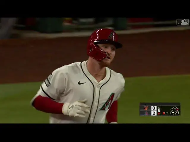 'Video thumbnail for Pavin Smith BELTS a Two-Run Home Run! | 1st HR of 2025 | Arizona Diamondbacks | 04/09/2025'