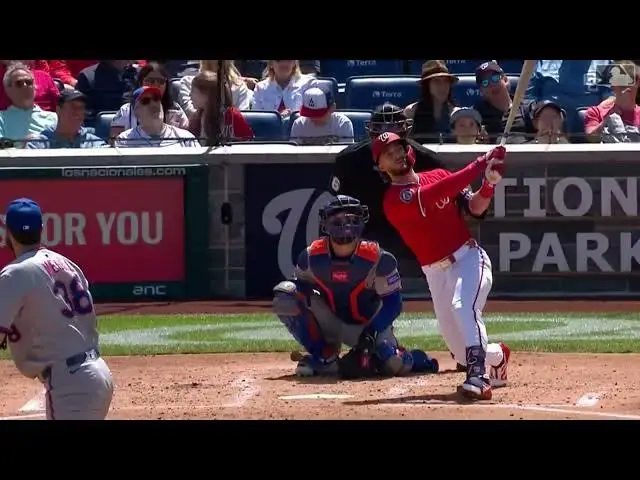'Video thumbnail for Dylan Crews SMACKS a Solo Home Run! | 4th HR of 2025 | Washington Nationals | 04/27/2025'