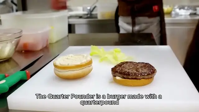 'Video thumbnail for McDonald’s Quarter Pounder'