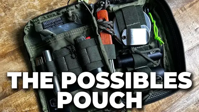 'Video thumbnail for The Possibles Pouch | How to Build A Bushcraft Survival Kit'