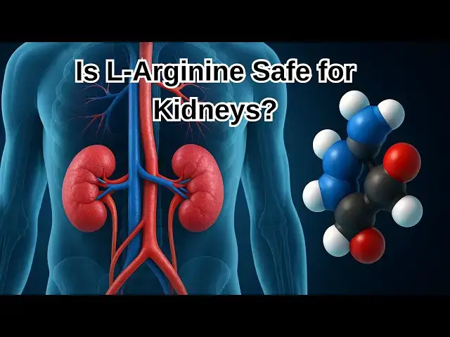 'Video thumbnail for Is L Arginine Safe for Kidneys? – What Research & Experts Say About This Amino Acid Supplement'