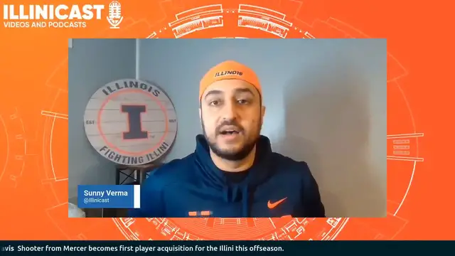 'Video thumbnail for LIVE REACTION_ Illinois Lands Transfer Jake Davis from Mercer'