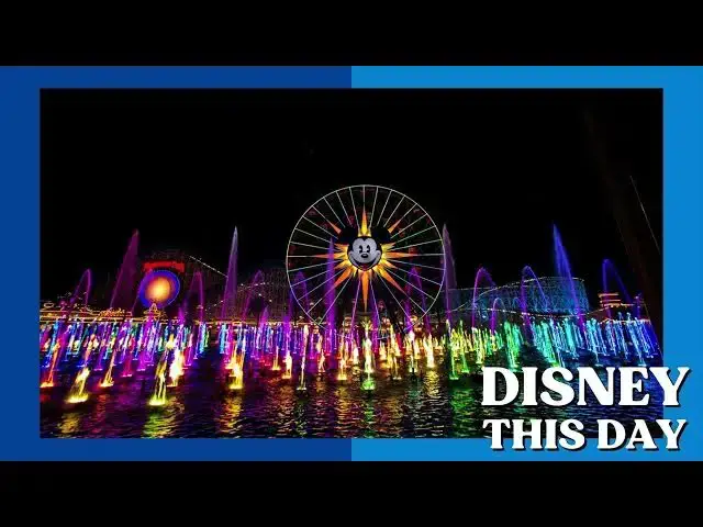 'Video thumbnail for World of Color | DISNEY THIS DAY | June 11, 2010'