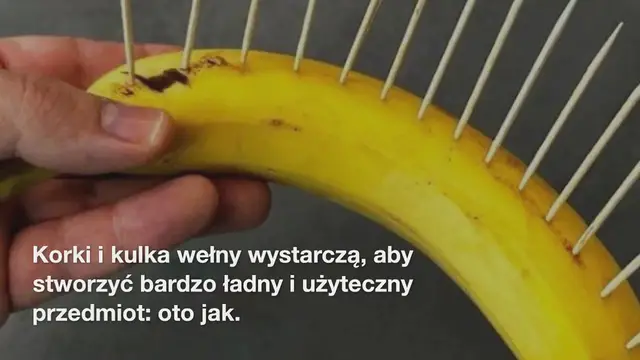 'Video thumbnail for Stwórz ten genialny pomysł na recykling za pomocą korków i kulki przędzy'
