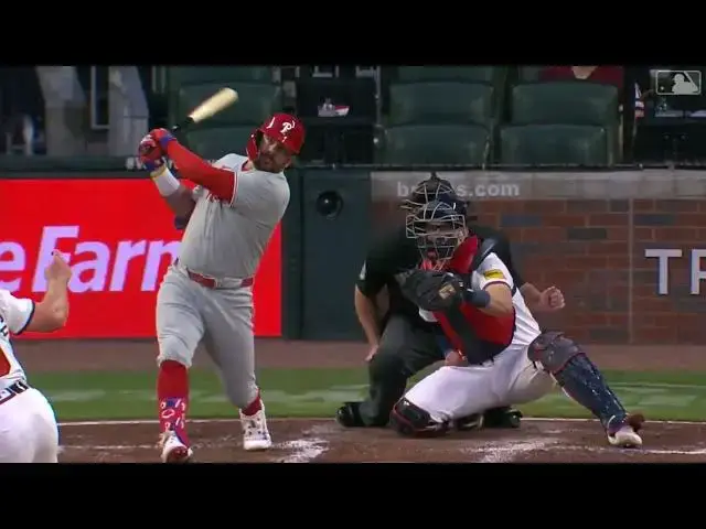 'Video thumbnail for Kyle Schwarber BLASTS a Solo Home Run! | 6th HR of 2025 | Philadelphia Phillies | 04/10/2025'
