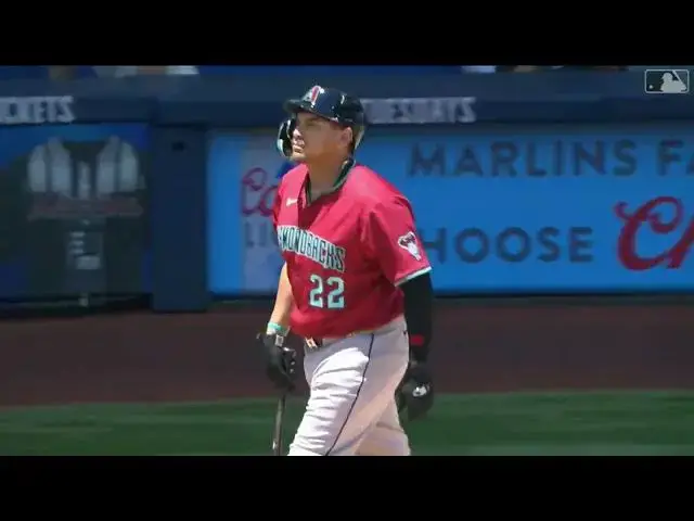 'Video thumbnail for Josh Naylor SLUGS a Solo Home Run! | 4th HR of 2025 | Arizona Diamondbacks | 04/17/2025'