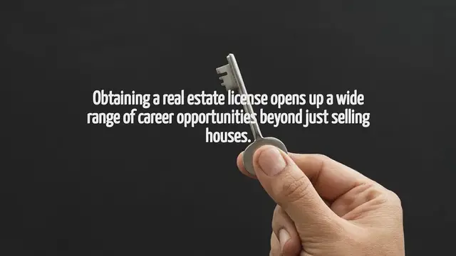 'Video thumbnail for What Can I Do With A Real Estate License Besides Sell Houses'