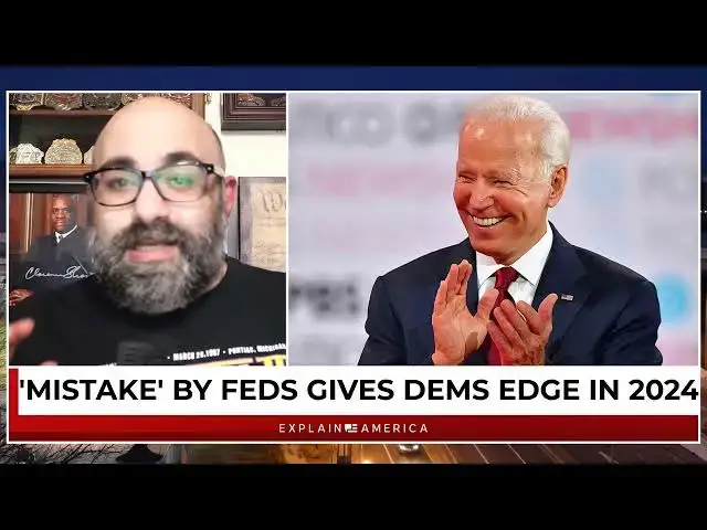 'Video thumbnail for Federal Agency Gives Democrats Unfair Advantage In 2024 Election'