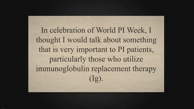 'Video thumbnail for Saving Lives: Why it's important to donate plasma • Chronic Illness Blog: Life with CVID'