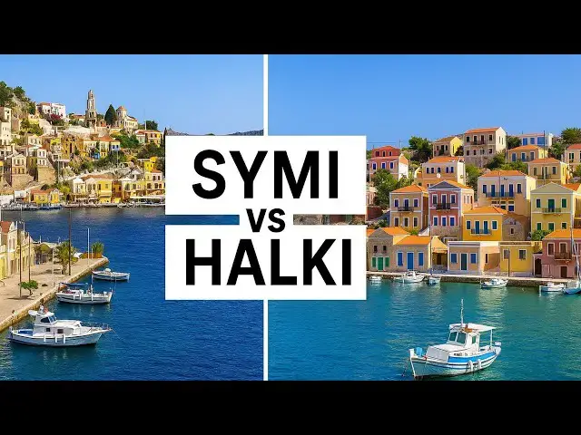 'Video thumbnail for Symi vs  Halki: Picturesque Harbors Compared'