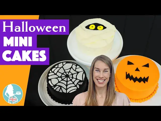 'Video thumbnail for Mini Halloween Cakes'
