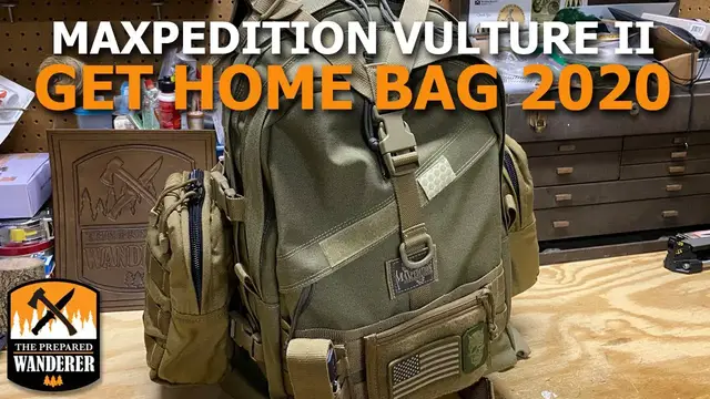 'Video thumbnail for Maxpedition Vulture II Get Home Bag 2020'