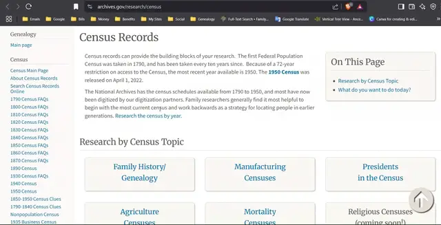'Video thumbnail for Best Websites for U.S. Federal Census Information'