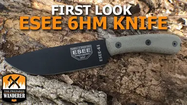 'Video thumbnail for First Look ESEE 6HM Knife'