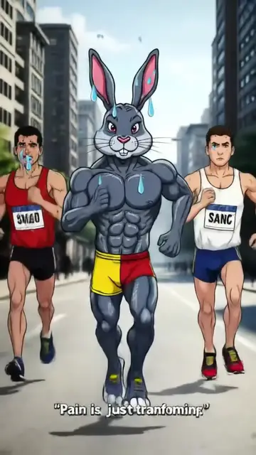 'Video thumbnail for Rabbit Running a Marathon'
