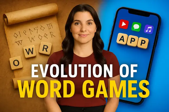 'Video thumbnail for The Evolution of Word Games | From Ancient Puzzles to Modern Apps'
