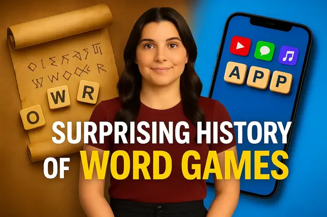 'Video thumbnail for From Hieroglyphs to Wordle: The Surprising History of Word Games'