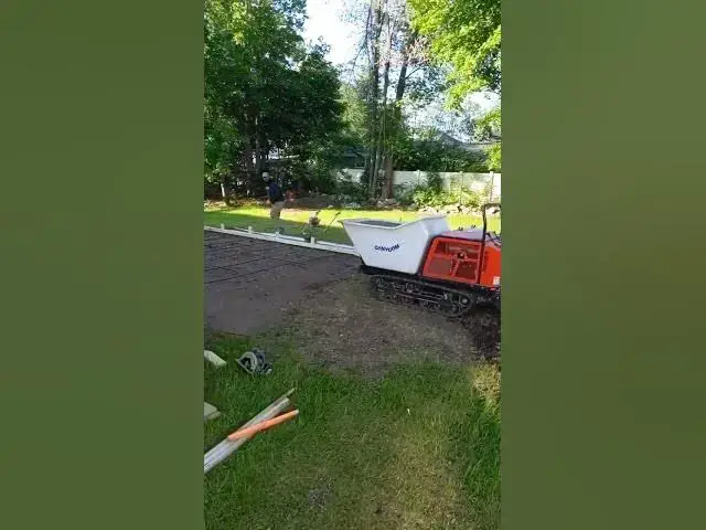 'Video thumbnail for Motorized Concrete Buggy'
