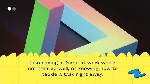 'Video thumbnail for Have you ever found yourself in an instant knowing what's right or wrong?'