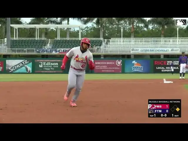 'Video thumbnail for Rainiel Rodriguez DRILLS a Two-Run Home Run! | St. Louis Cardinals Prospect'