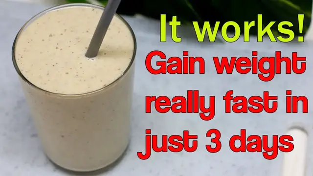 'Video thumbnail for HOW TO GAIN WEIGHT FAST FOR SKINNY GIRLS and GUYS | gain weight in just 3days | healthy weight gain'