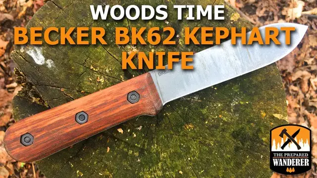 'Video thumbnail for Woods Time with the Becker Kephart Knife BK62'
