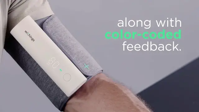 'Video thumbnail for Withings BPM Connect Smart Blood Pressure Monitor'