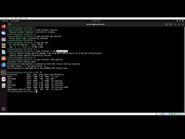 'Video thumbnail for How To Extend LVM in Linux Step-by-Step (Simple Guide)'
