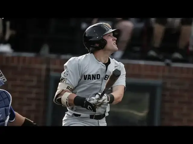 'Video thumbnail for Mac Rose 2025 College Baseball Highlights! | Vanderbilt Commodores'