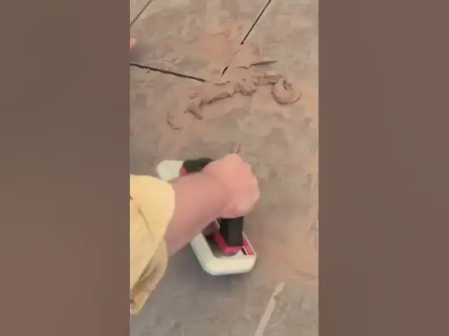 'Video thumbnail for Grout Floor Tile Sanded Grout'