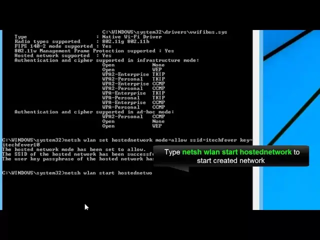 'Video thumbnail for How to turn your Windows 7, 8, 8.1 Laptop into a WiFi Hotspot'