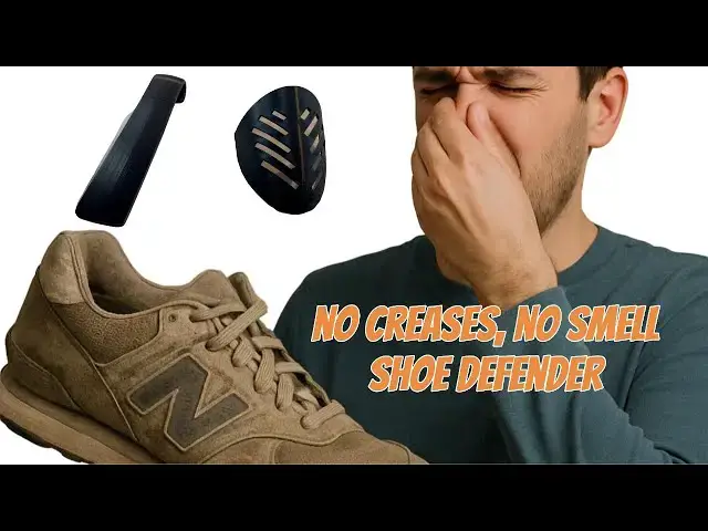 'Video thumbnail for How to Keep Your Shoes Fresh & Crease-Free with Shoe Defender!"'