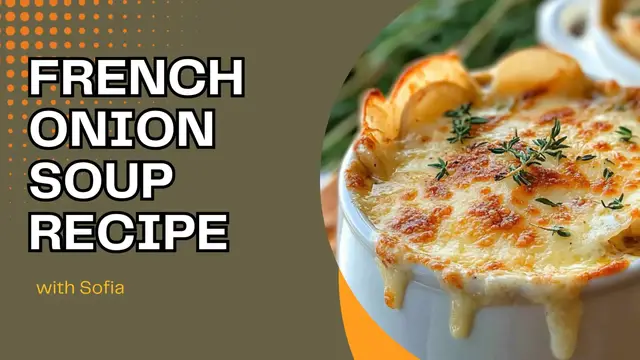 'Video thumbnail for French Onion Soup Recipe'