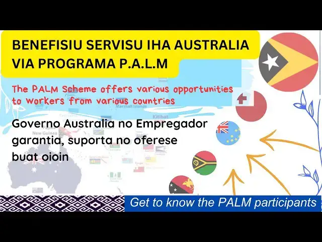 'Video thumbnail for Benefits of working in Australia under the PALM scheme and its participants'