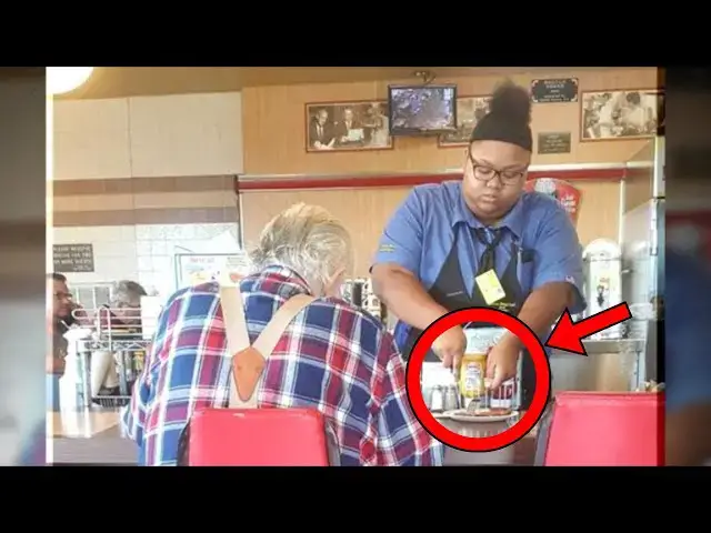 'Video thumbnail for Waitress at Waffle House Arrested After Photo Reveals What She Secretly Did on Her Shift'